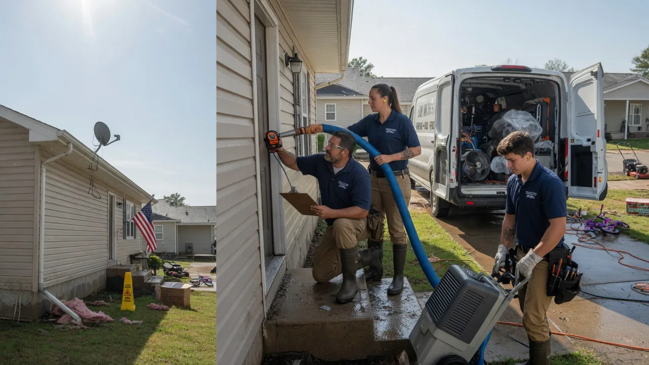 Ceiling Water Damage Restoration in Rochester, KY near me